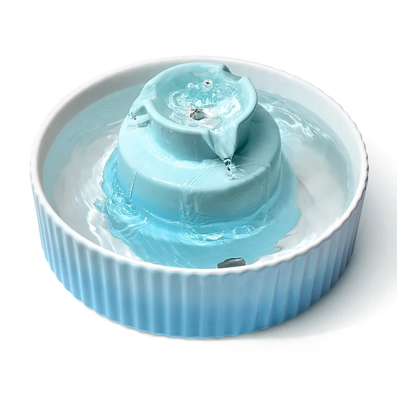 New Cat Dog Feeder Fountain Automatic Large Drinking Bowl For Cat Pets Water Dispenser