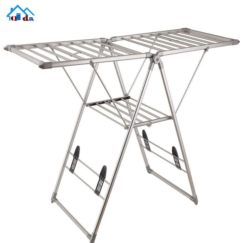 Rolling Garment Rack Stainless Steel Clothes Rack