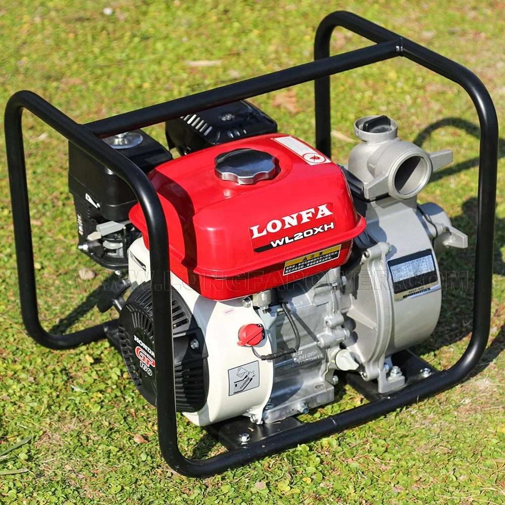 2 Inch 3 Inch 50mm 80mm Powered by HondaEngine Gp160 Gx160 Petrol Pump Machine Price, 4 Stroke Gasoline Water Pump Wp20 Wp30