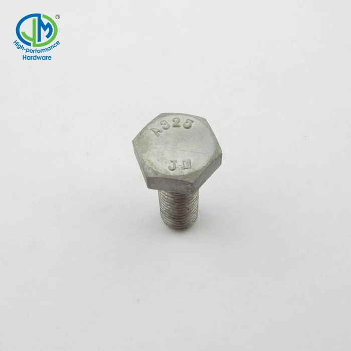 Perno Estructur Hot Dip Zinc ASTM A325 Heavy Hex Structural Bolt