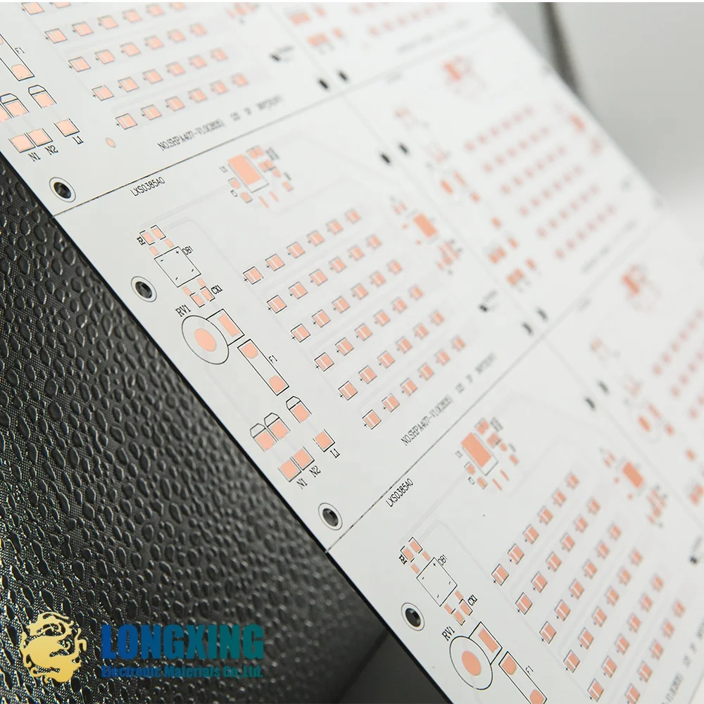 LED light available FR4 copper clad laminate pcb