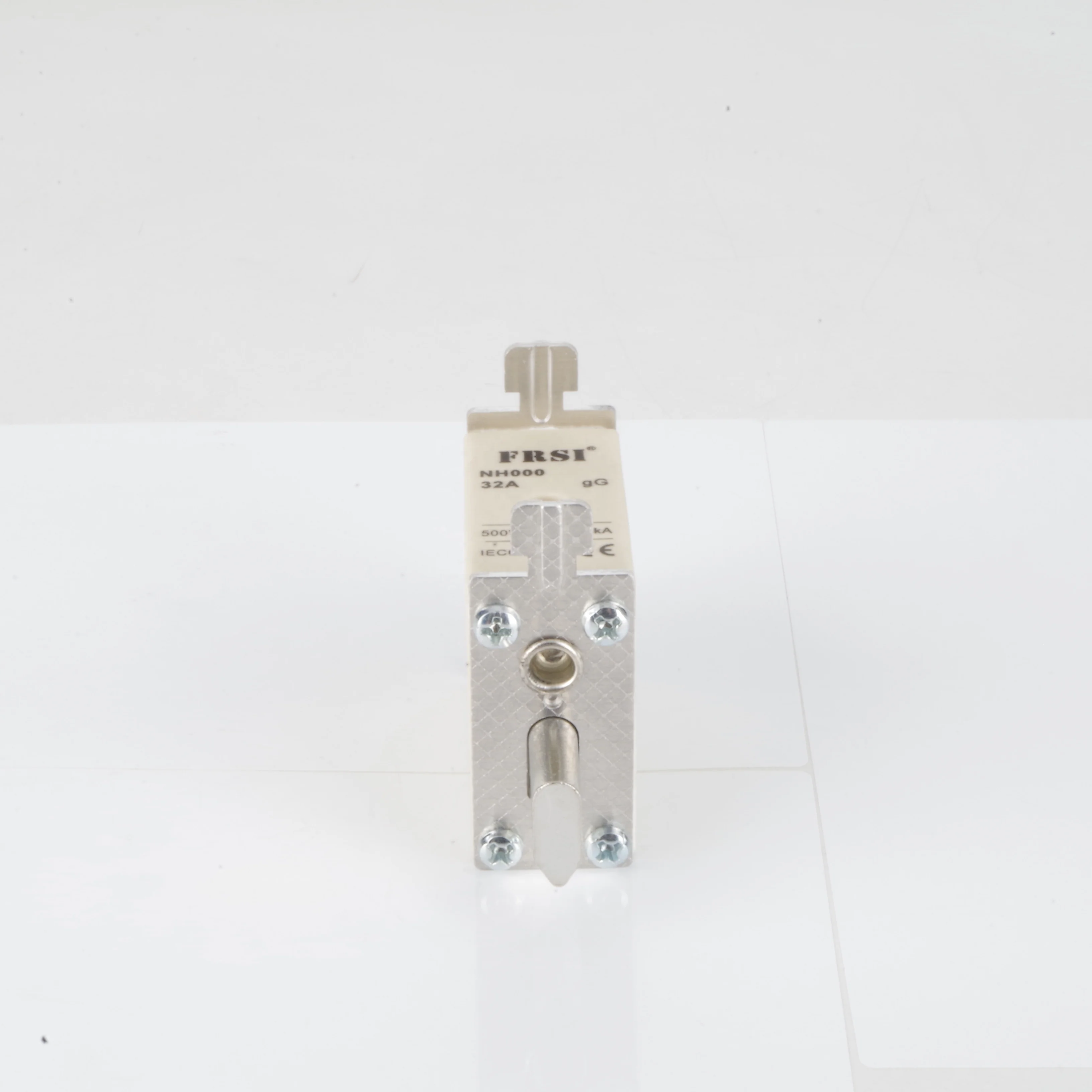 32A NH000 square blade ceramic fuse with Indicator fuse