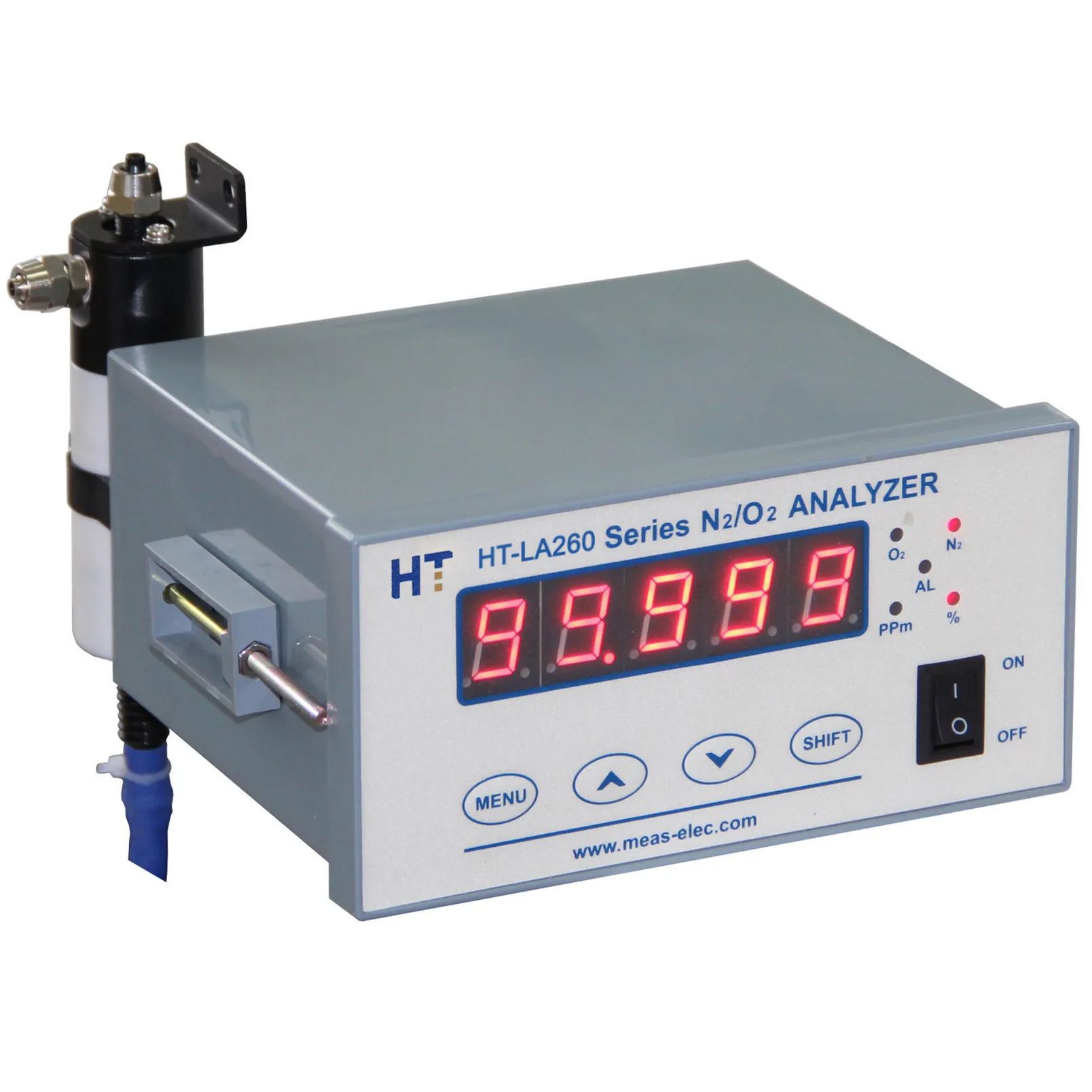 N2 O2 Analyzer for Nitrogen Generator Nitrogen/Oxygen Analyzer N2: 79.000~99.999%  O2: 10ppm~21.000%