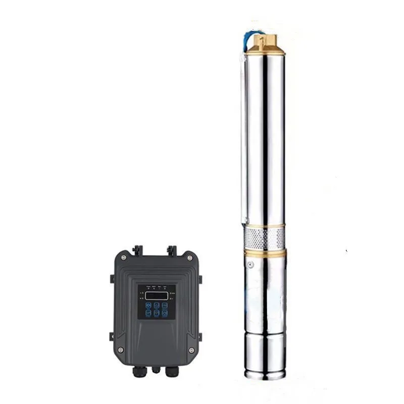 3 inch DC 48v400W600W750W solar water pump high lift agricultural irrigation photovoltaic submersible deep well pump