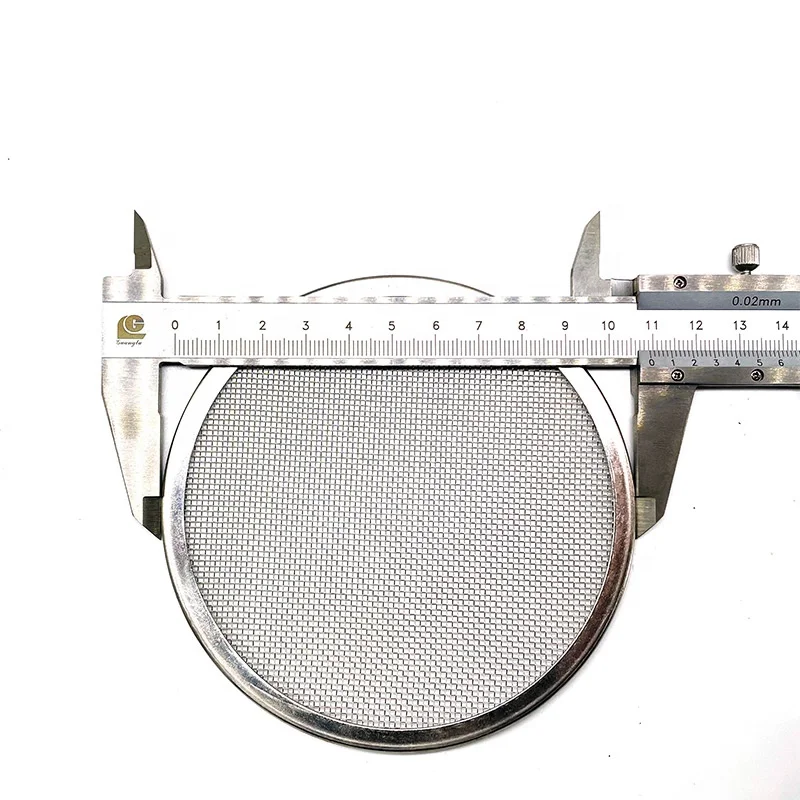 Stainless steel ss micron 10mm 15mm 16mm 20mm 25mm 30mm edge packed filter mesh packs filter disc mesh