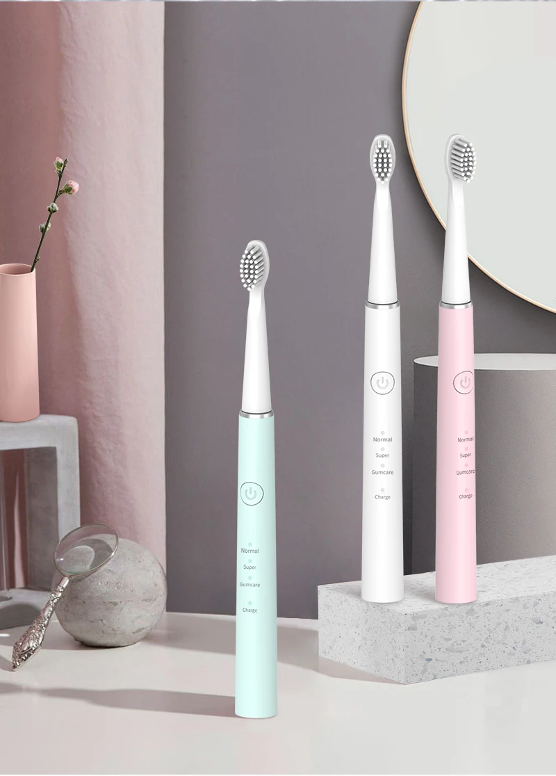 Seago SG-548 Cheap IPX7 NI-MH Battery High Quality Customized Smart Sonic Adult Electric Toothbrush Rechargeable With 3 Modes