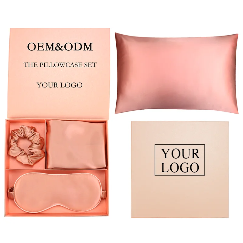 wholesale pure color 100% mulberry silk 22mm pillowcase silk pillow case  for home use