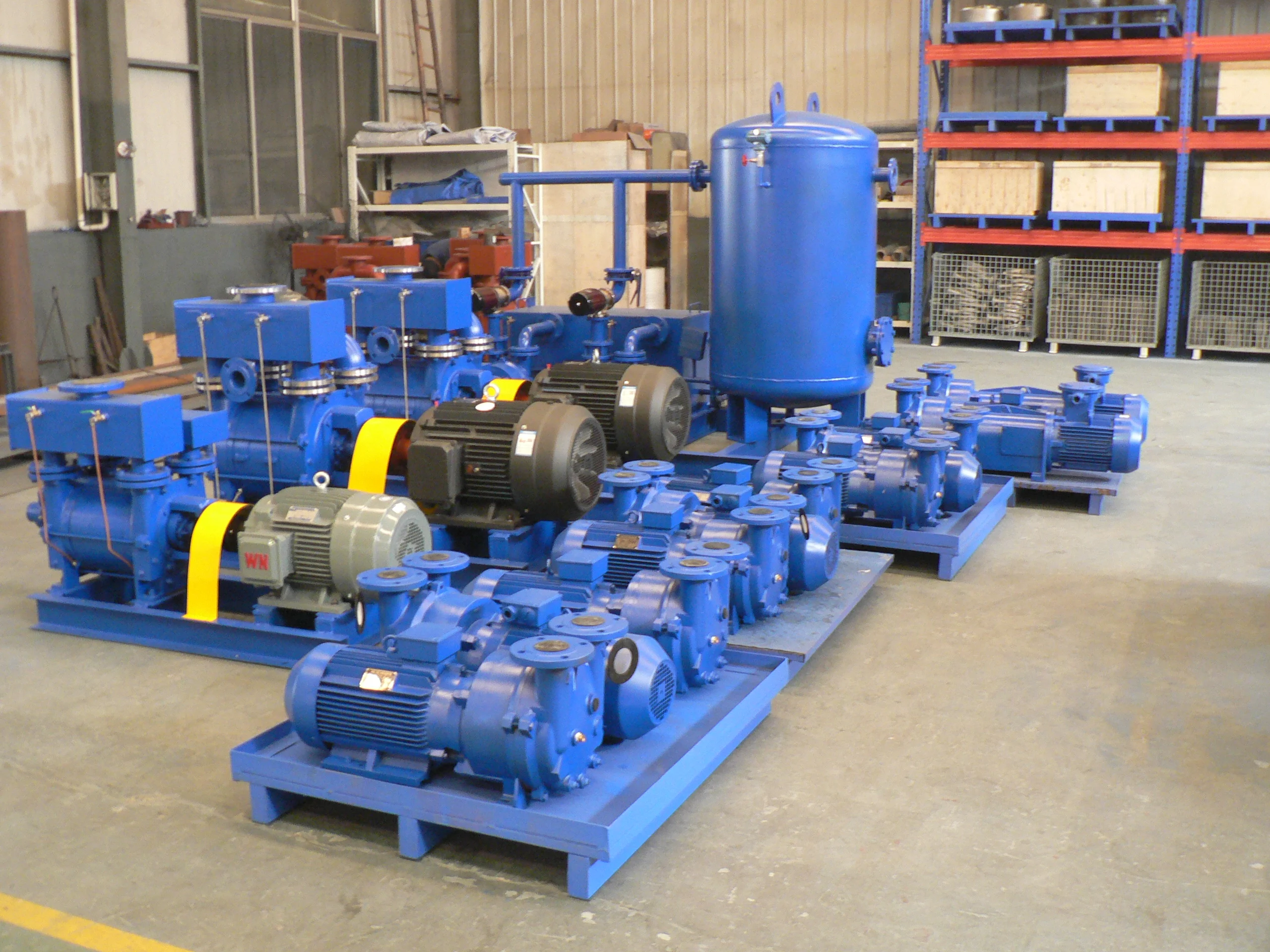 2BV5 121 Stainless Steel Liquid Water Ring Air 7.5KW Vacuum Pump for Corrosive Gas