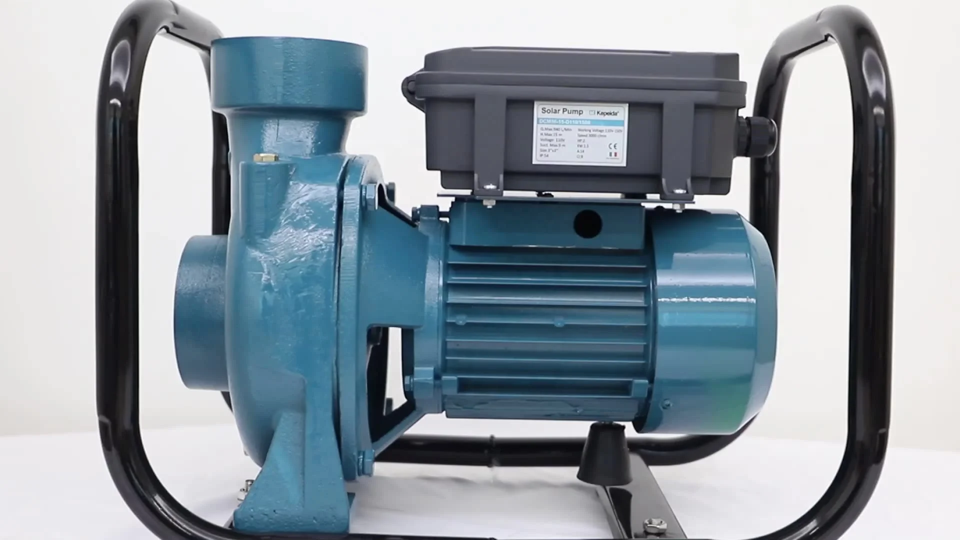 Kepeida DMT19-22-D110/1500 19M3/H 22M 110V 2HP 2Inch Bomba De Agua DC Solar Centrifugal Surface Pump For Agriculture Irrigation