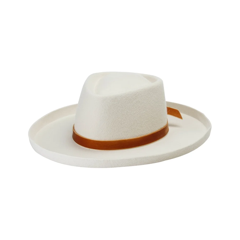 Shinehats OEM sombrero fieltro модная шапка femme fadora ленточная веревка из 100% шерсти Женская фетровая шляпа с завитыми