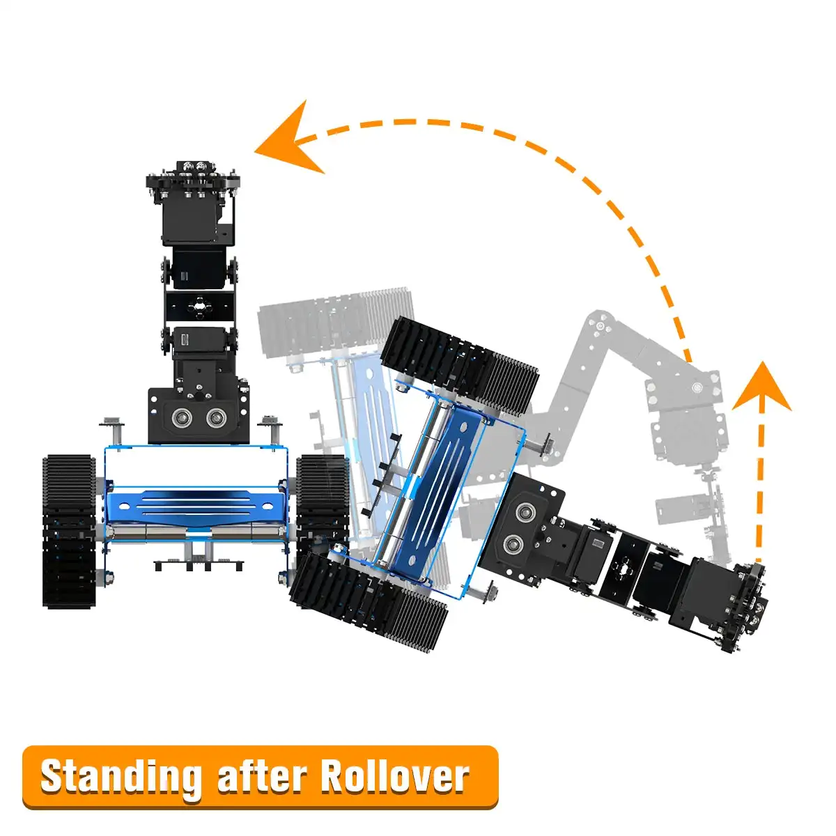 Hiwonder Tankbot Робот Танк STM32 программируемый Роботизированный автомобиль паровой Обучающие игрушки-роботы