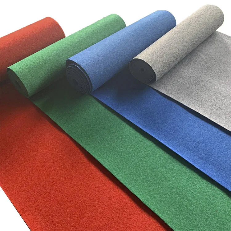 Top Outdoor Living Room Stair Carpet Non Woven Polyester Carpet