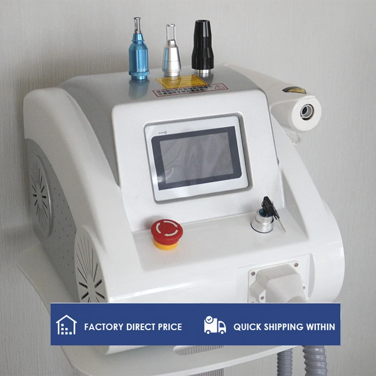 picosecond q switched nd yag laser portable1064nm 532nm 1320nm pico Carbon laser peeling tattoo removal machine