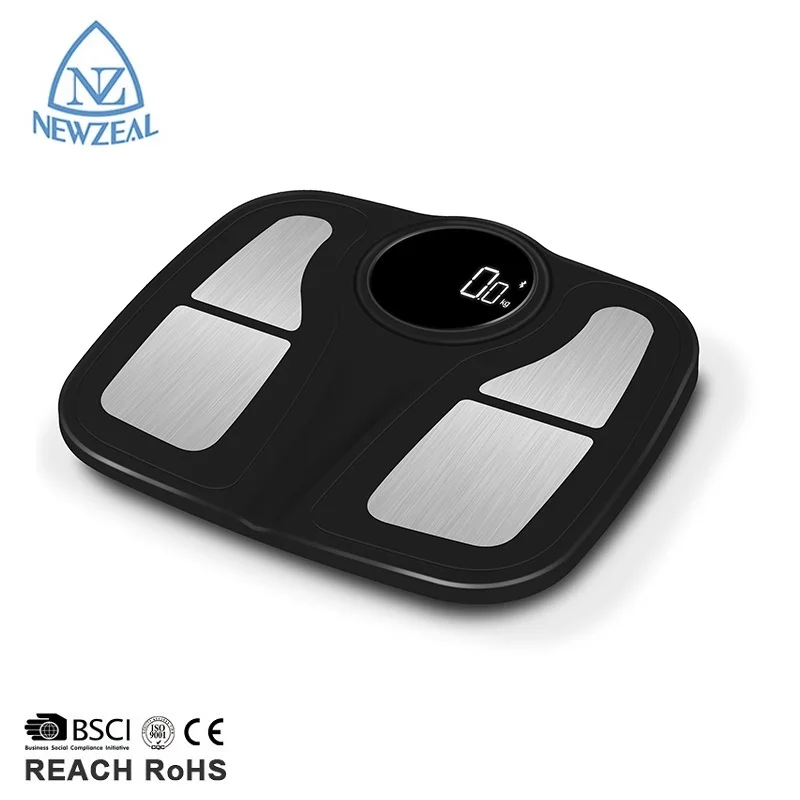 
Full ABS Plastic Design 180Kg Smart LED Digital Weight Blue Tooth Body Fat Scale 