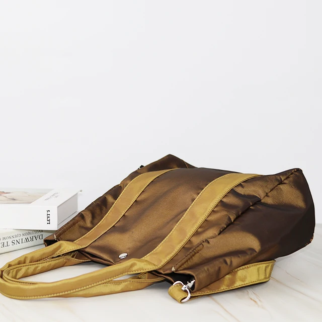 OEM Fashionable Customized Women Designer Handbag Ladies Tote Bag With Adjustable Shoulder Strap