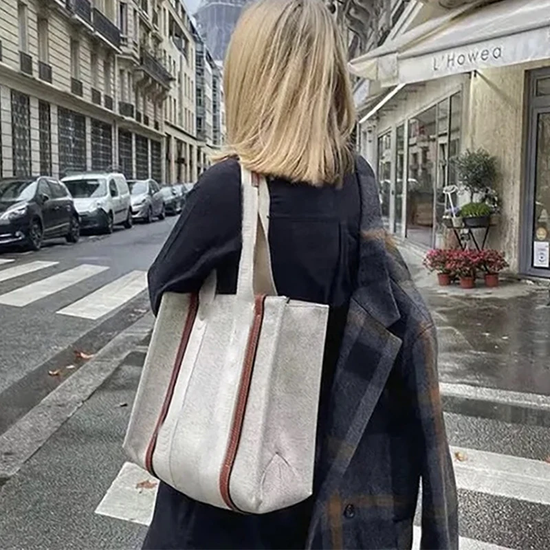 Wholesale Designer Custom Fashion Hemp Tote Bag Ladies Handbags Nepa Hemp Bag