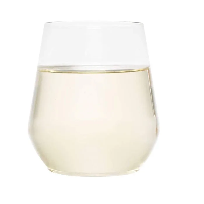 12 унций Небьющийся Stemless Пластиковый Винный бокал для шампанского очки прочный многоразовая небьющиеся линзы чашка для домашнего офиса бары для свадьбы