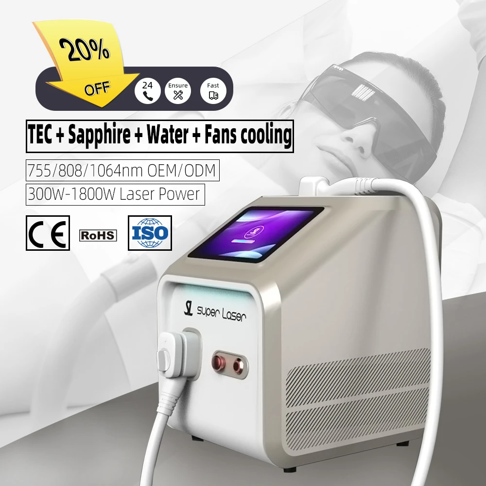 wholesale laser hair removal hair removal laser Machine diode laser hair removal machine 808