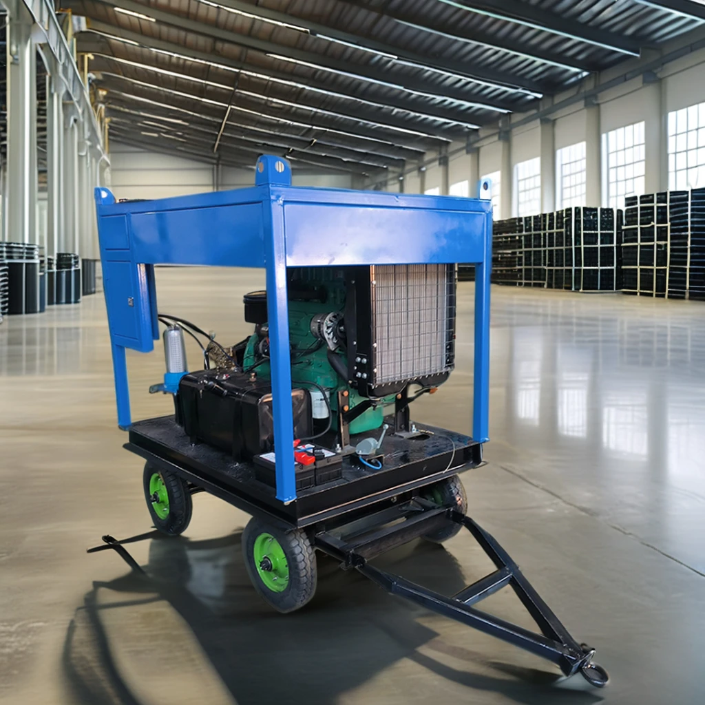 Anti-corrosion engineering tank surface rust and paint removal cleaning machine water sand spray nozzle jetting machine