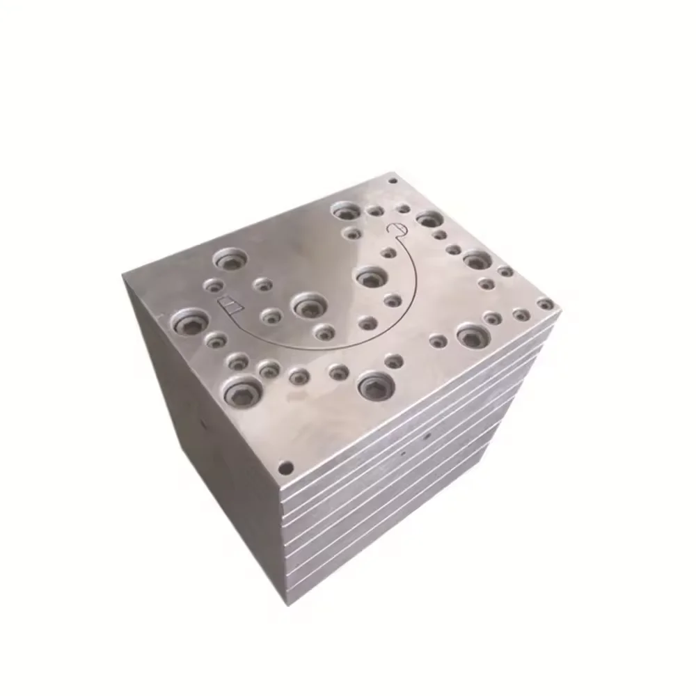 PVC plastic pipe communication pipe profile mold telecommunications porous pipe extrusion molding mold