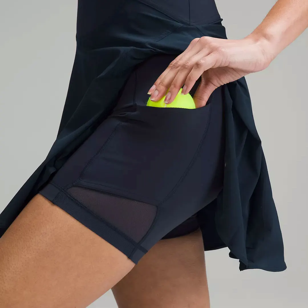 2023 женские тренировочные платья из переработанной ткани Arabella с логотипом на заказ облегающие для гольфа и