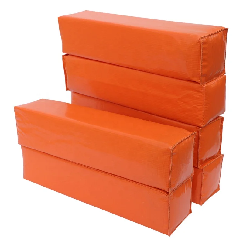 ZONWINXIN factory supply  High Quality Weighted Football Pylons Set of 4 Sand Weighted End Zone Corner Football Pylons