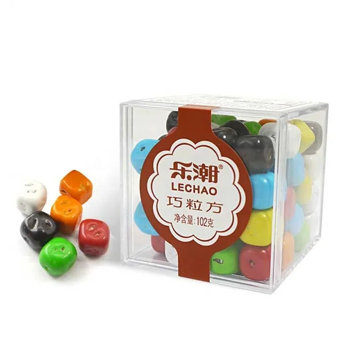 Batu Cokelat Colorful Sweet Halal Candy Crispy Coated Milk Chocolates and Sweets