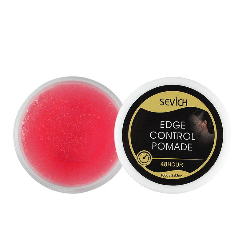 Customized Label Shine Extra Hair Strong Hold Tramper Pomade Gel Private Label Edge Control Wax