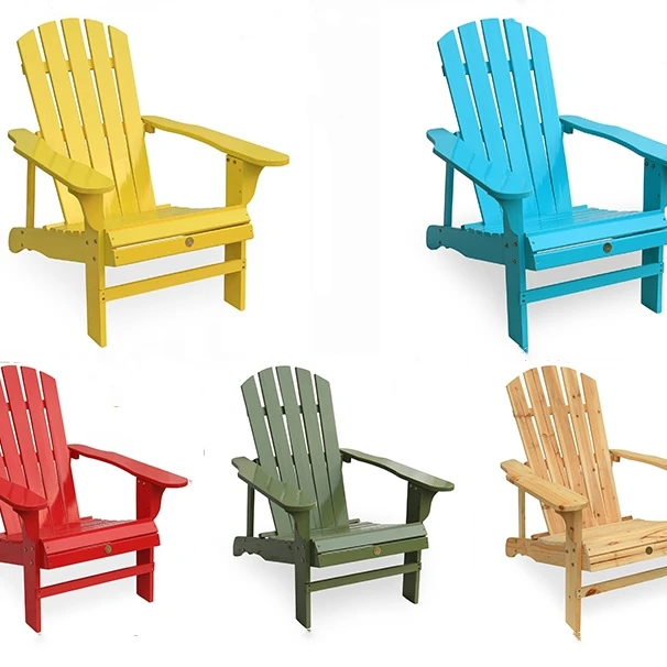 High-quality Logo Color Custom Style Wood Fishing Frame Folding Outdoor Furniture Beach Chair