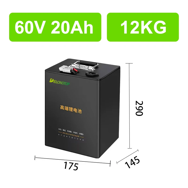 48V 60V 72V 23Ah 30Ah 40Ah 50Ah Lithium Lion Lifepo4 Battery Pack For Electric Scooter Bike Motorcycle