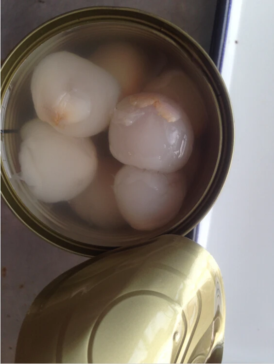 Китайские консервированные фрукты Fujian Litchi 567 г/2840 г свежие личи в