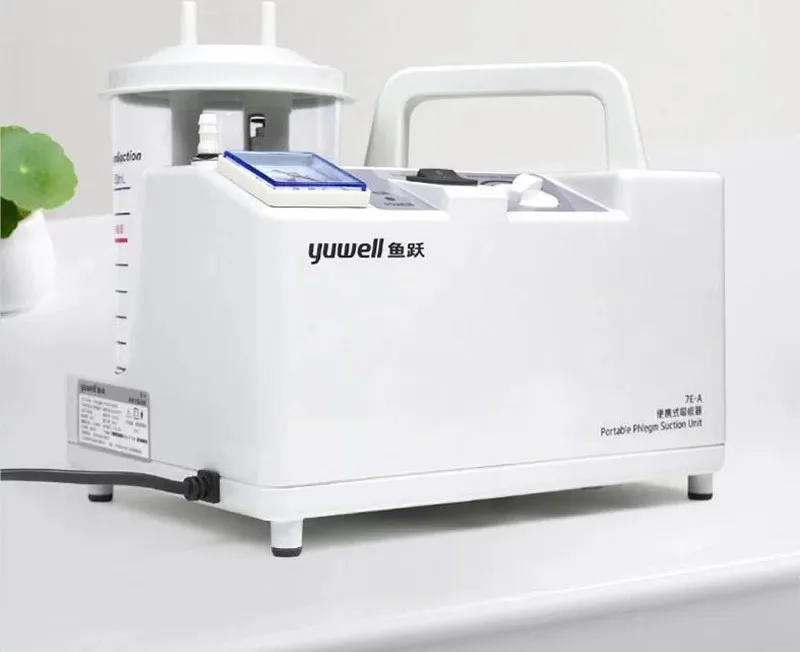  Портативный Аппарат Для Всасывания мокроты Yuwell/легкий аспиратор для мокроты/имитация