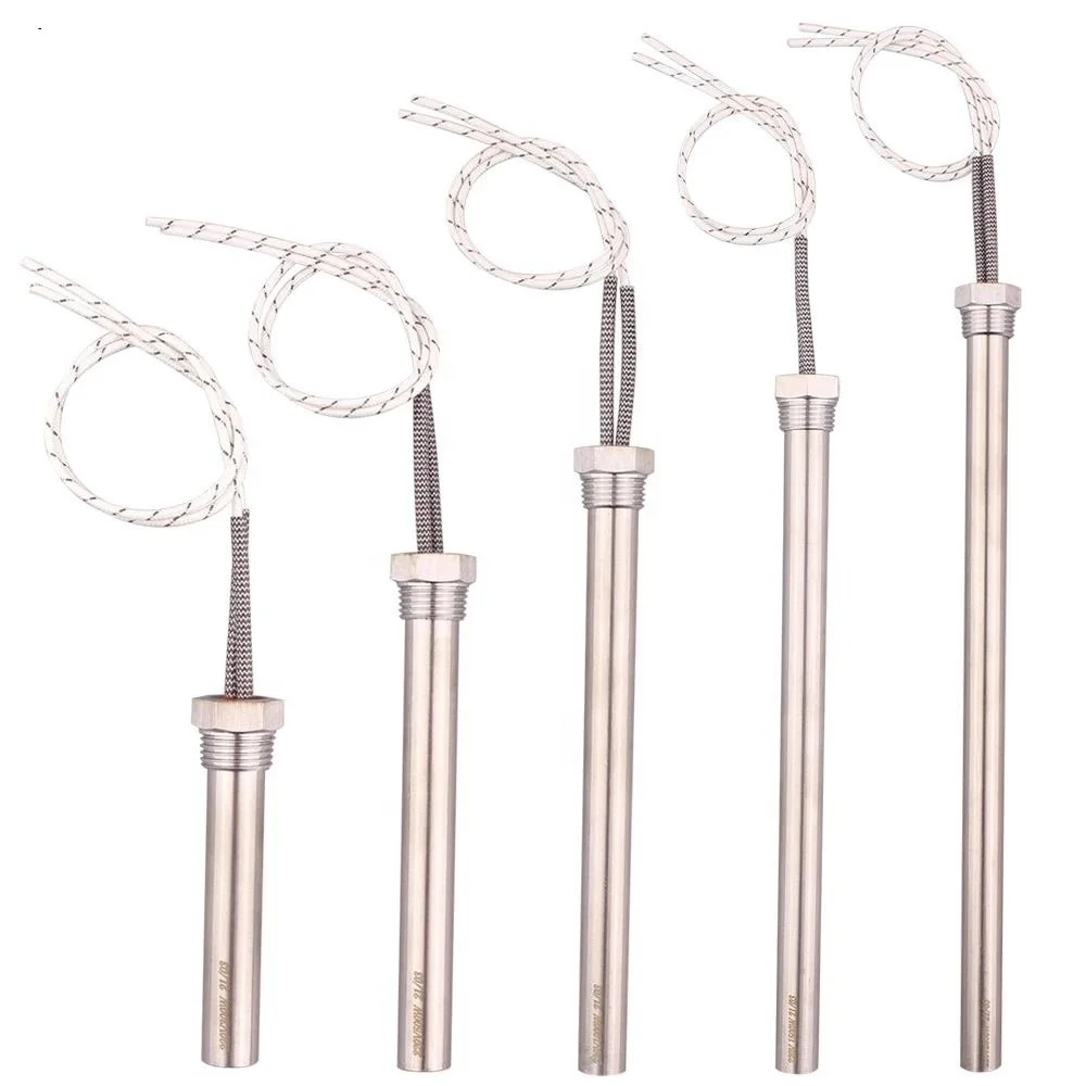 100w 12v погружение патронного нагревателя поршень дизельного двигателя M16 нитки Электрический трубчатый фильтр картридж нагревательный элемент для водонагревательных котлов