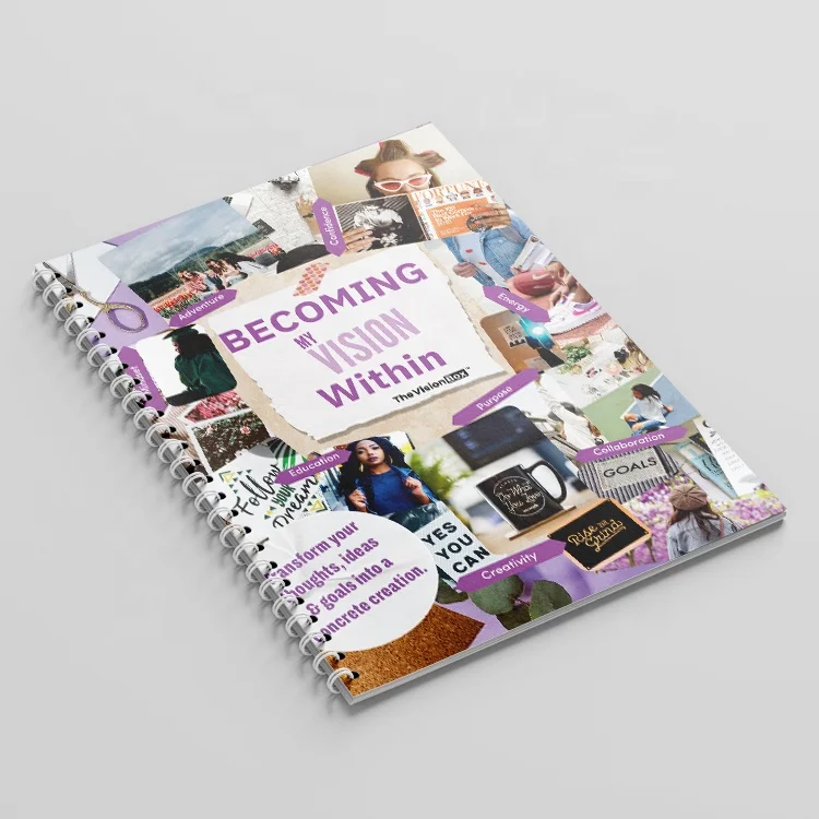 Wire Spiral Bound Catalogue advertising magazine Booklet Brochure Coil Binding Book Printing Service