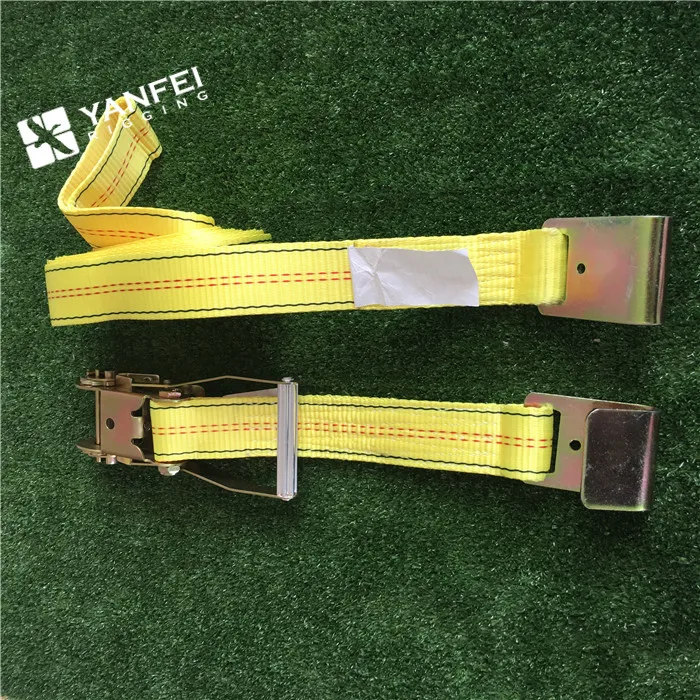 2inch Polyester Ratchet Tie Down Straps With Flat Hook/Endless Loop/Double J Hook, Tie-Down Motorcycles Weather Resistant Strap