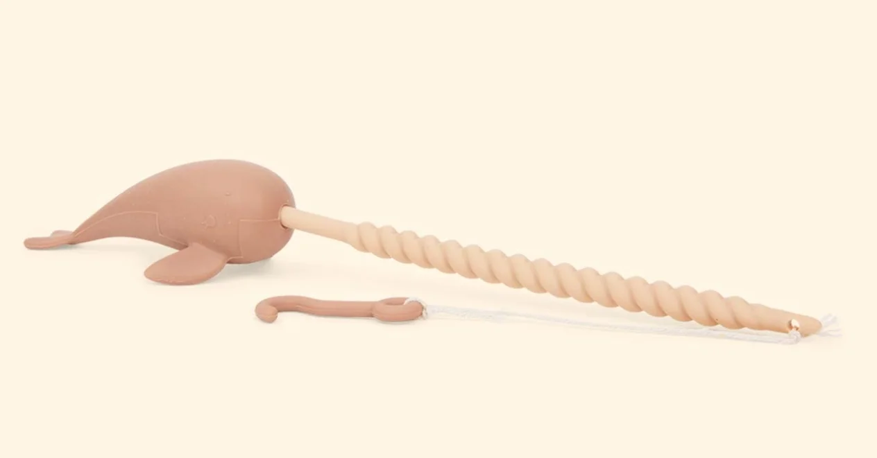 Силиконовая удочка для рыбалки силиконовая Удочка «Поймай меня» если сможете китов