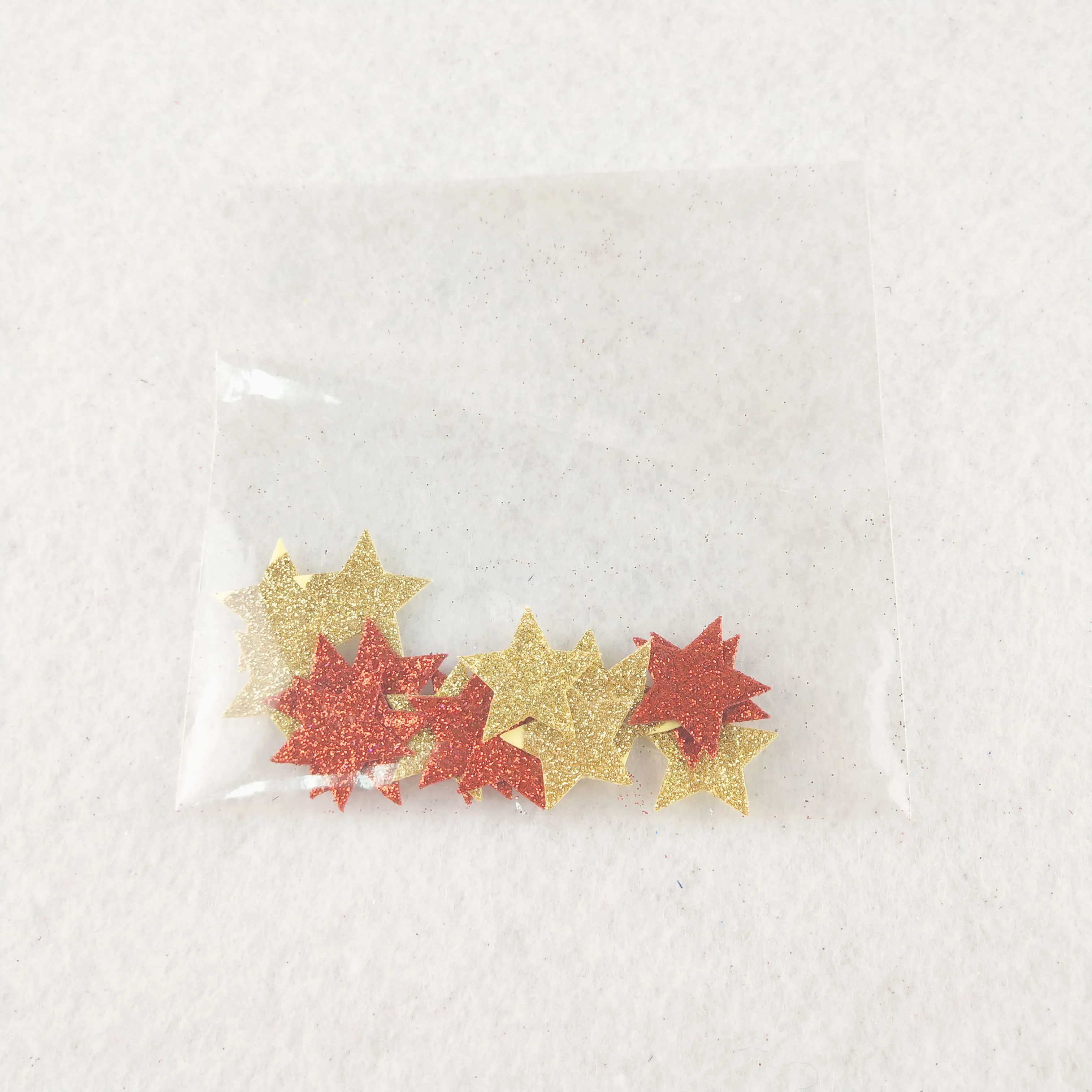 
Custom High Quality Child Kids Craft Glitter Lovely Heart Foam Sticker For Children 