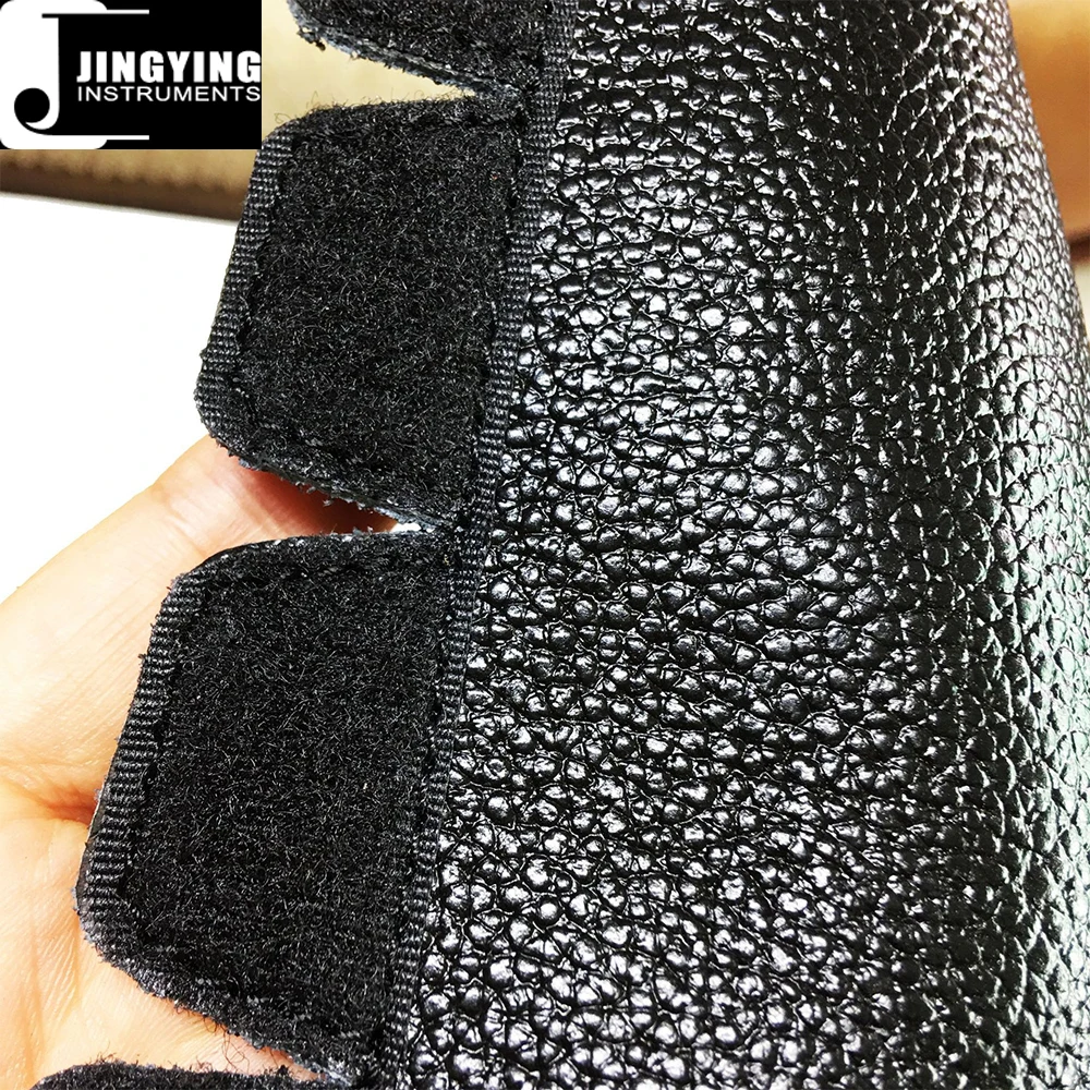 2022 Jingying Music Instrument Accessories,Black Cowhide French Horn Hand Guard Protective Cushion