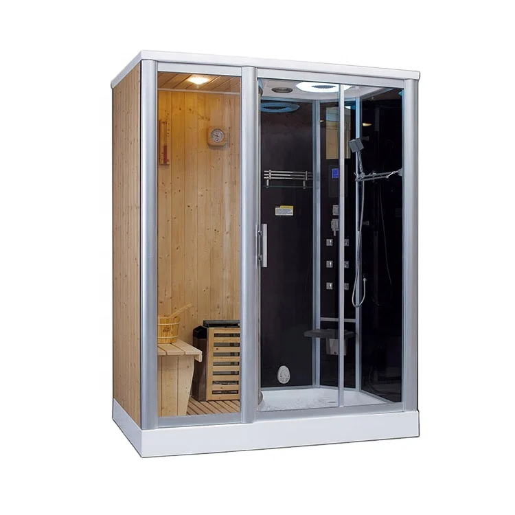 Wet used portable generator personal far infrared bath sliding door shower for home sauna steam room