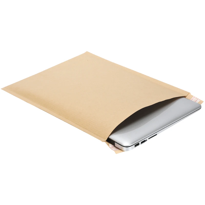 Custom Brown Kraft Cover 100% Eco Friendly Honeycomb Paper Envelope Printing Self Seal Padded Envelopes