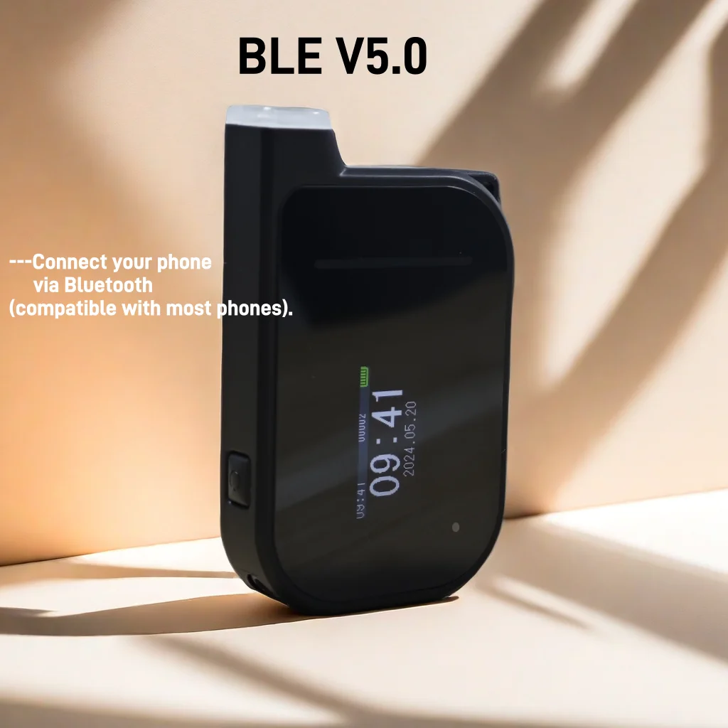 Keychain Alcohol Tester USB Rechargeable Alcohol Tester Digital Breathalyzer HA 01