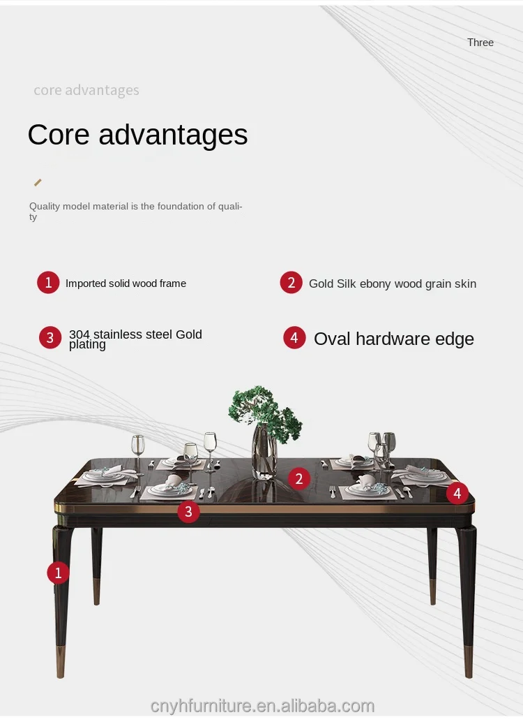 european style large walnut dinner table wood dining table set, bedding set large dining tables 10 seater