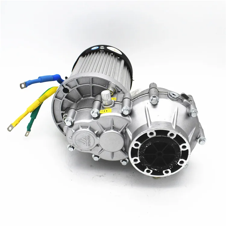 48v 60v 72V 1500W Brushless DC Differential Speed Motor Fit Electric Vehicle Rickshaw Tricycle