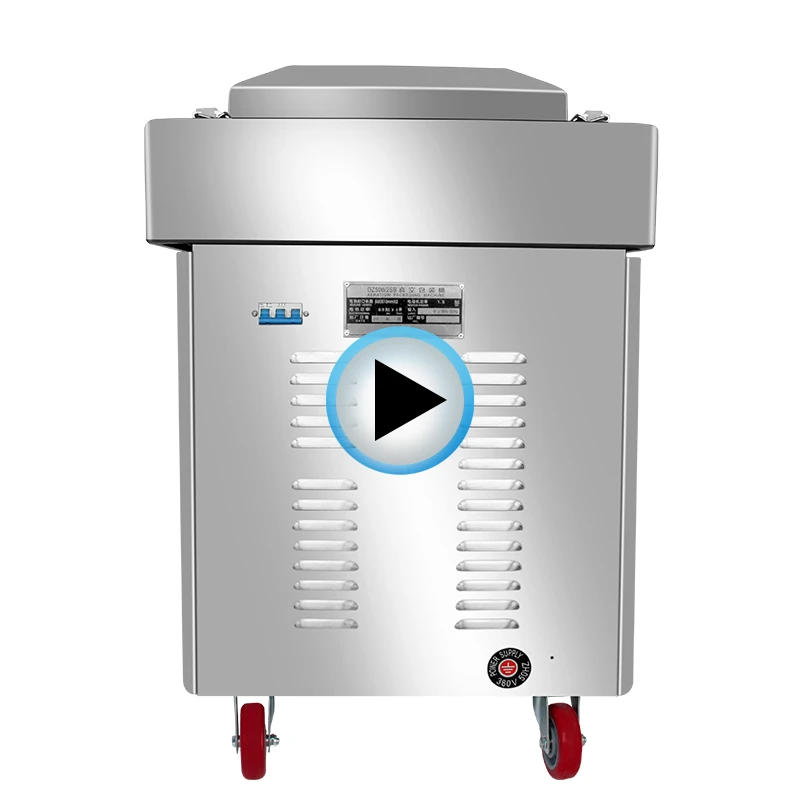 DZ(Q)400/2SB Industrial Double Chamber   Food Nitrogen Gas-Flushing Vacuum Sealer Packing Machine best price high quality