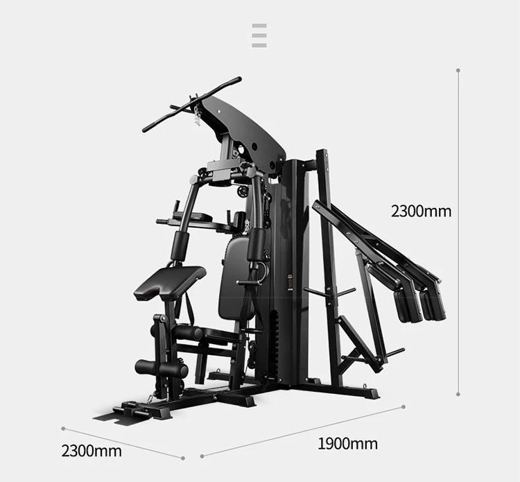 Commercial Multifunctional 3 People Use Gym Equipment, Comprehensive Training Device, Fitness Equipment