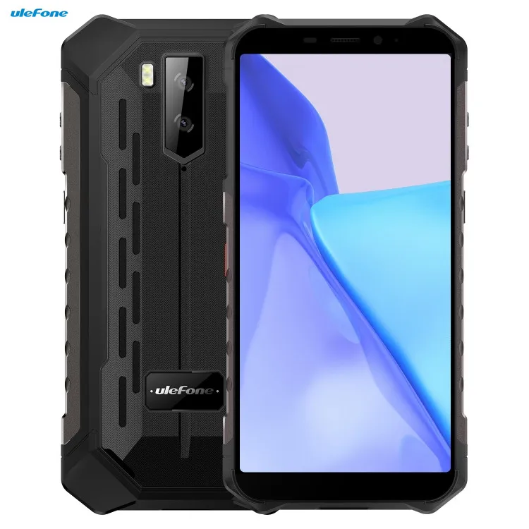 Dropshipping Original Ulefone Armor X9 Pro Rugged Phone 4GB+64GB Smartphone 4G 5.5 inch Android 11 Face Unlock Mobile Phone