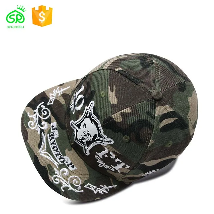 Custom 3D Embroidery Snapback Hat Wholesale Fashion 6 panel Snapback Hat