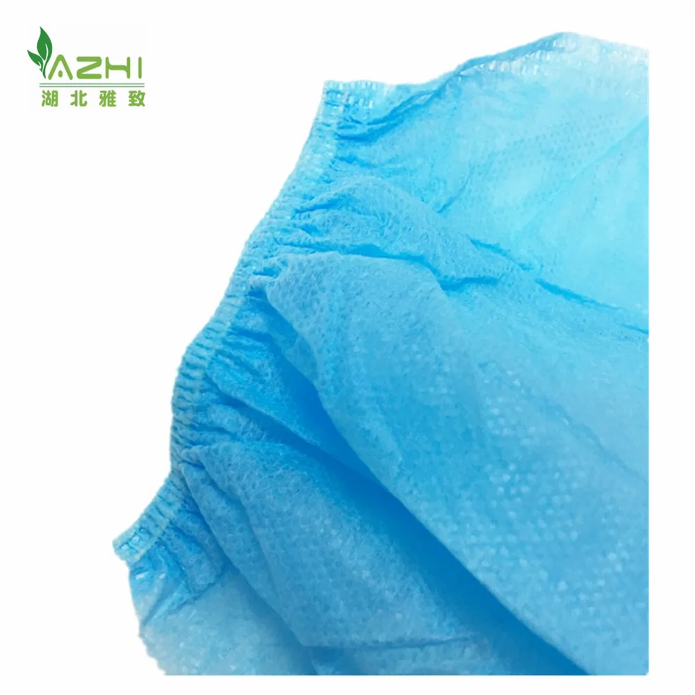Disposable Microporous Oversleeve Disposable Blue Nonwoven Polyethylene Arm Sleeve Cover With Elastic Cuff