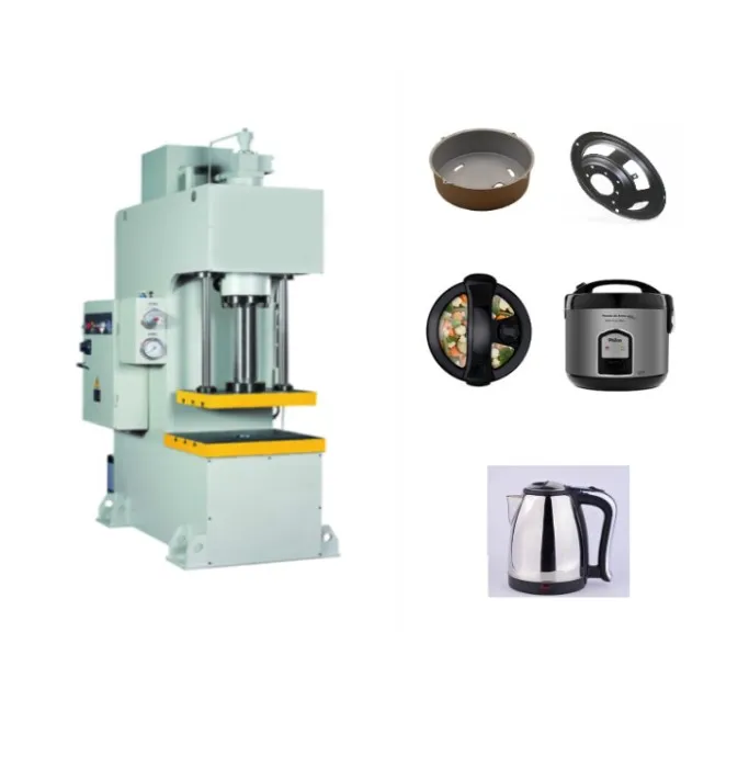 JL21 Carbon Steel Stainless Steel Cooking Pot Aluminium Sheet Punching And Pressing Hydraulic Press Machine