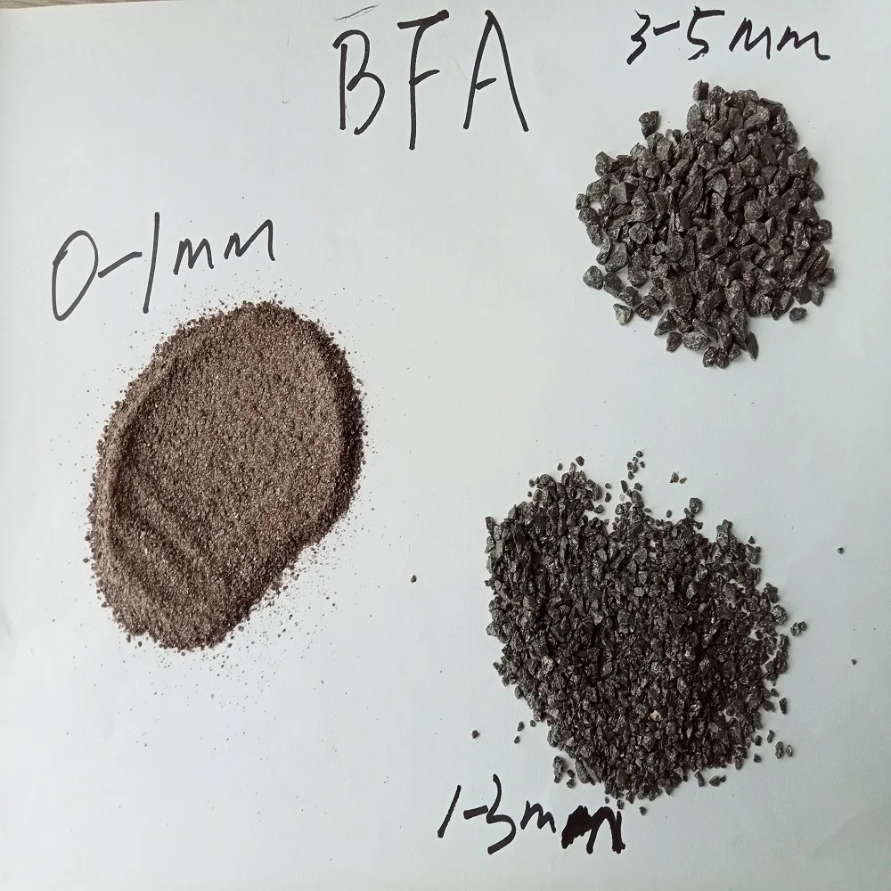 Refractory abrasive  brown fused alumina manufacturer
